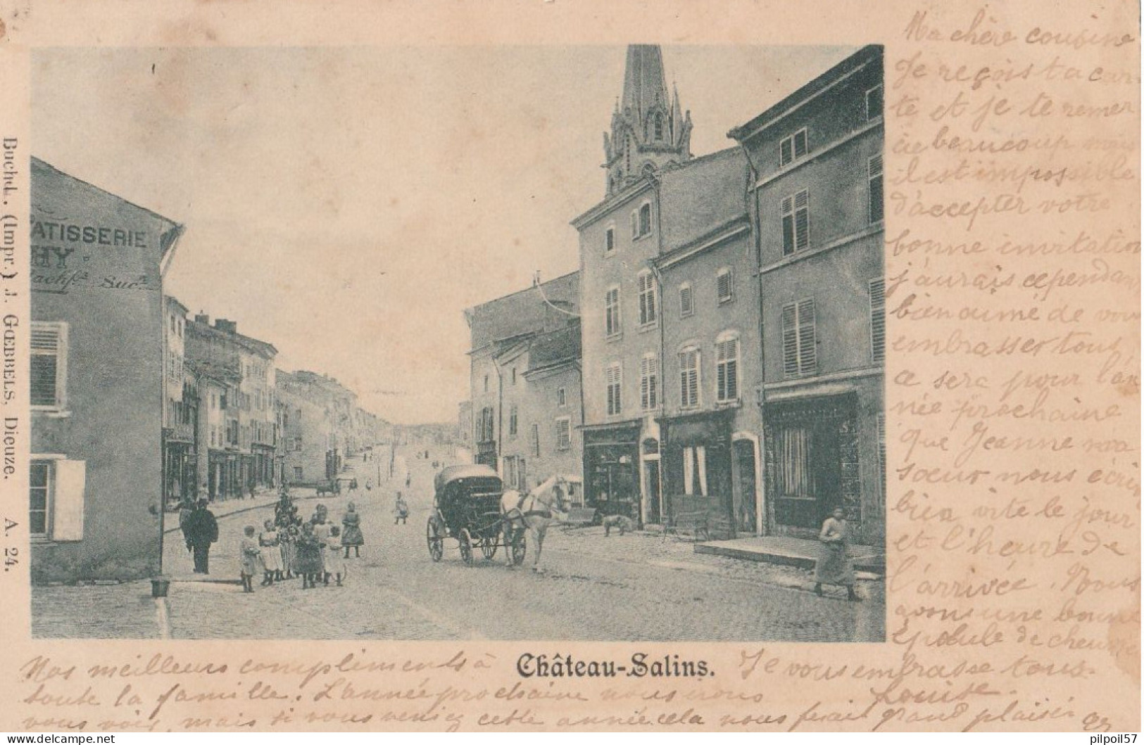 57 - CHATEAU SALINS - - Chateau Salins