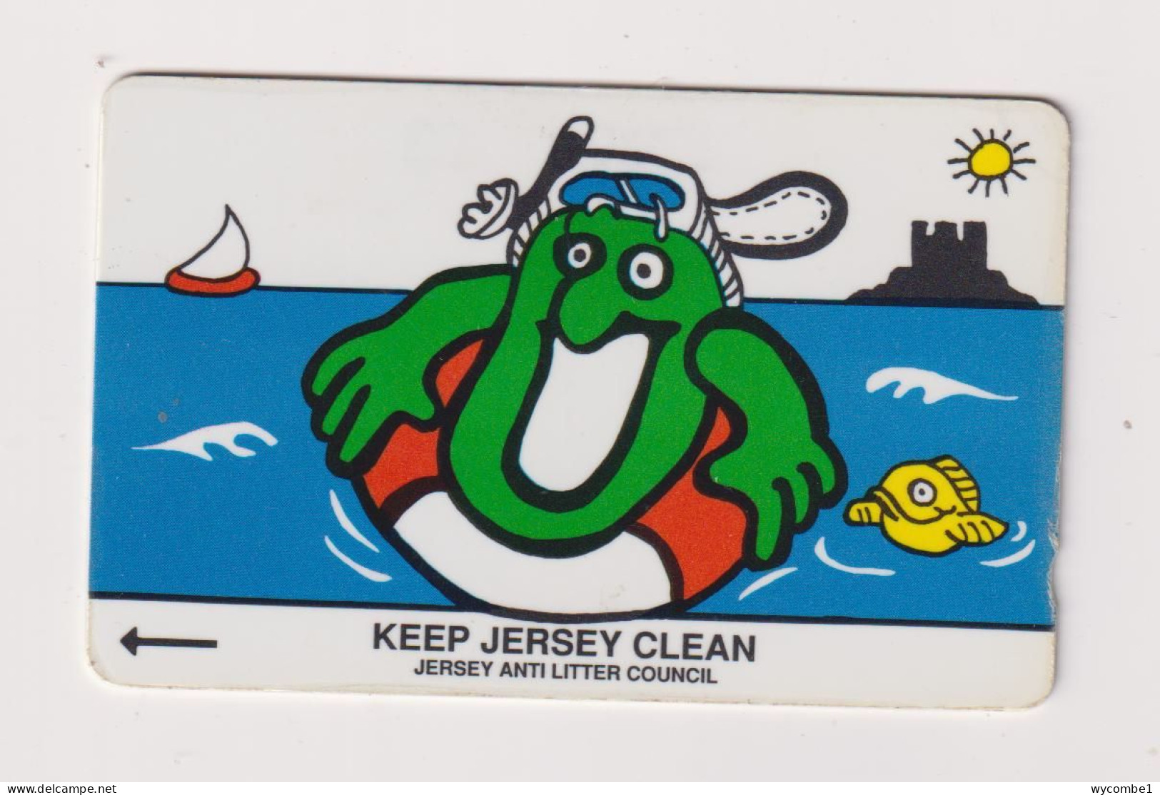 JERSEY -  Keep Jersey Clean GPT Magnetic  Phonecard - [ 7] Jersey Und Guernsey