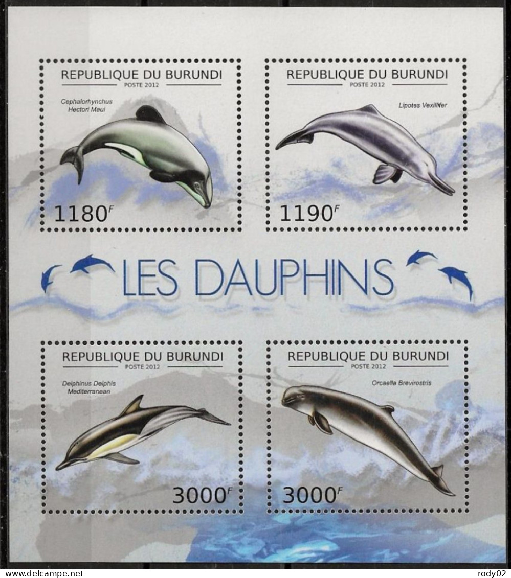 BURUNDI - DAUPHINS - BF 266 - NEUF** MNH - Delfines