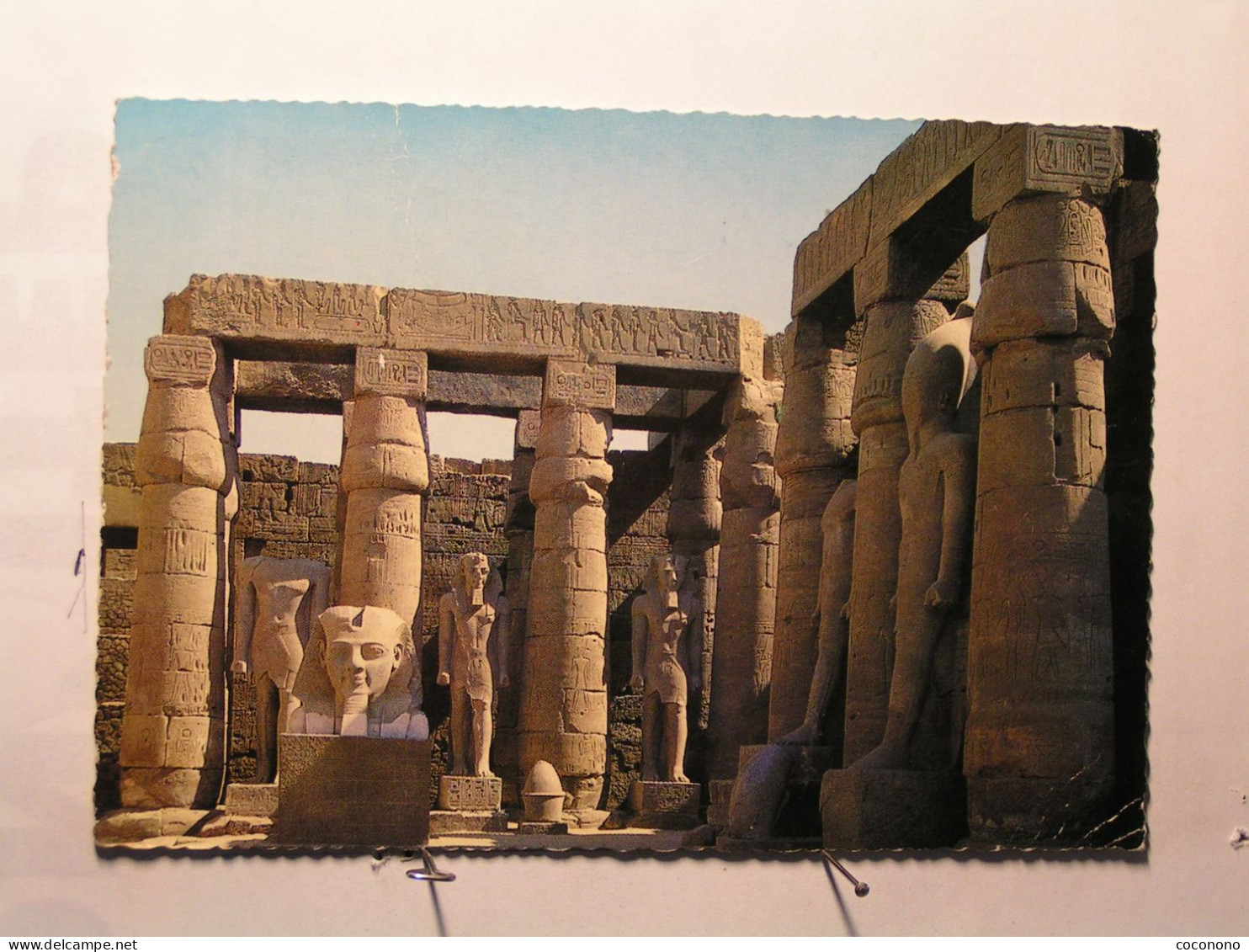 Louxor - Luxor - Temple De Luxor - Statues Of Ramses II In The Forecourt - Luxor