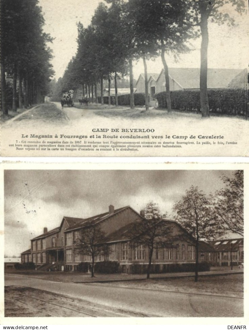 BOURG-LEOPOLD - Camp De Beverloo : Blocs D'Infanterie Etc... ( 4 Cartes ). - Leopoldsburg (Kamp Van Beverloo)