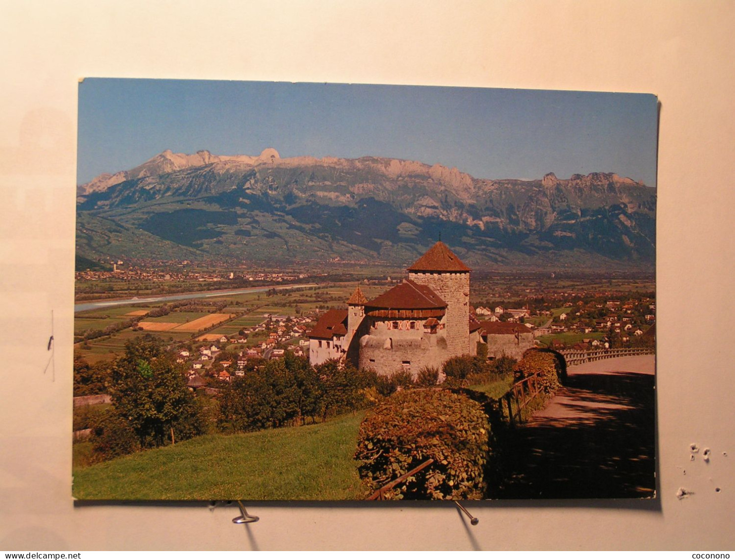 Vaduz - Blick Ins Rheintal - Liechtenstein