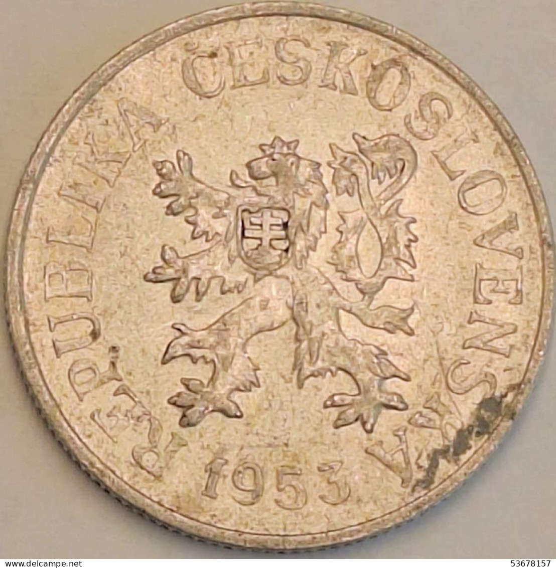 Czechoslovakia - 10 Haleru 1953, KM# 38 (#3684) - Tchécoslovaquie