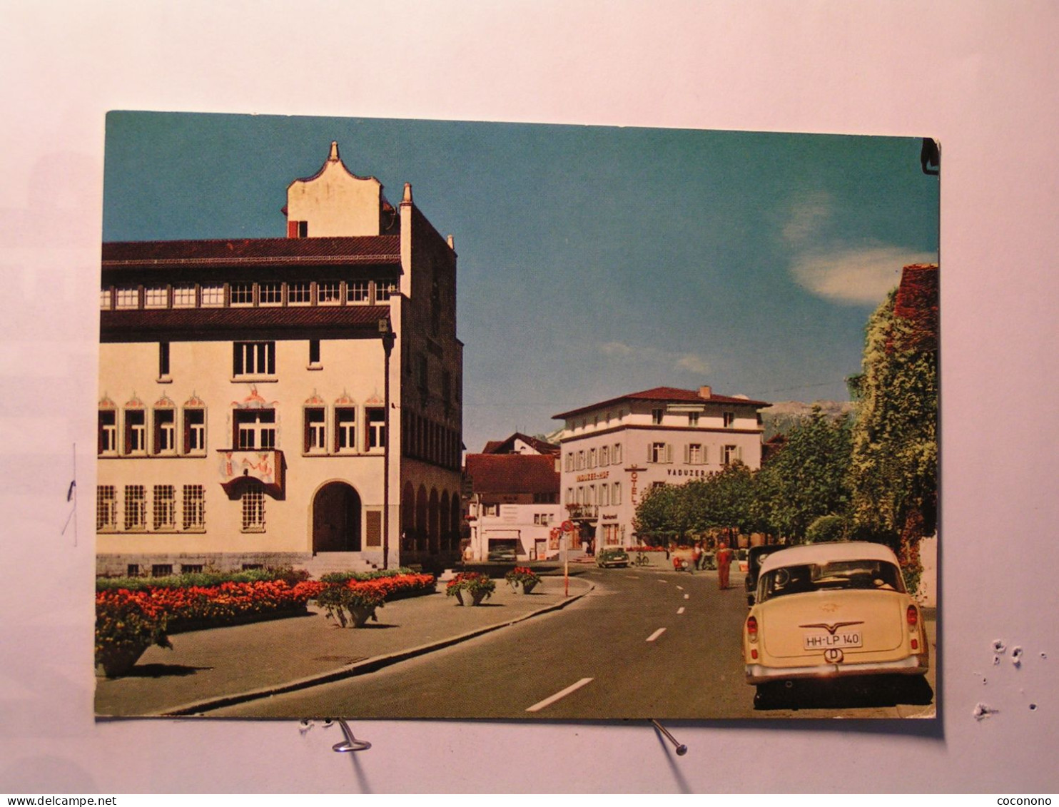 Vaduz - Rathaus Und Vaduzer Hof - Liechtenstein