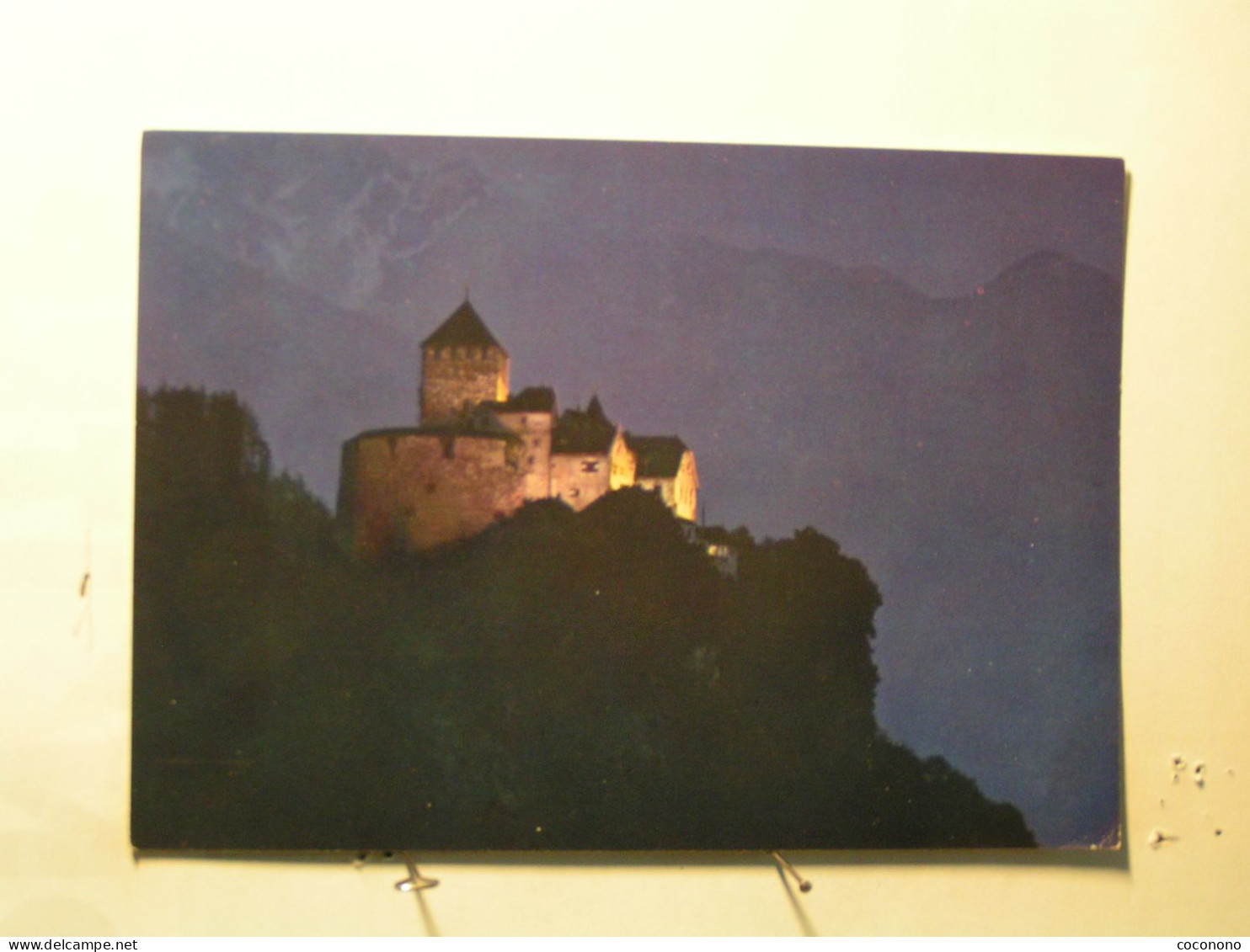 Vaduz - Schloss Vaduz Bei Nacht - Liechtenstein