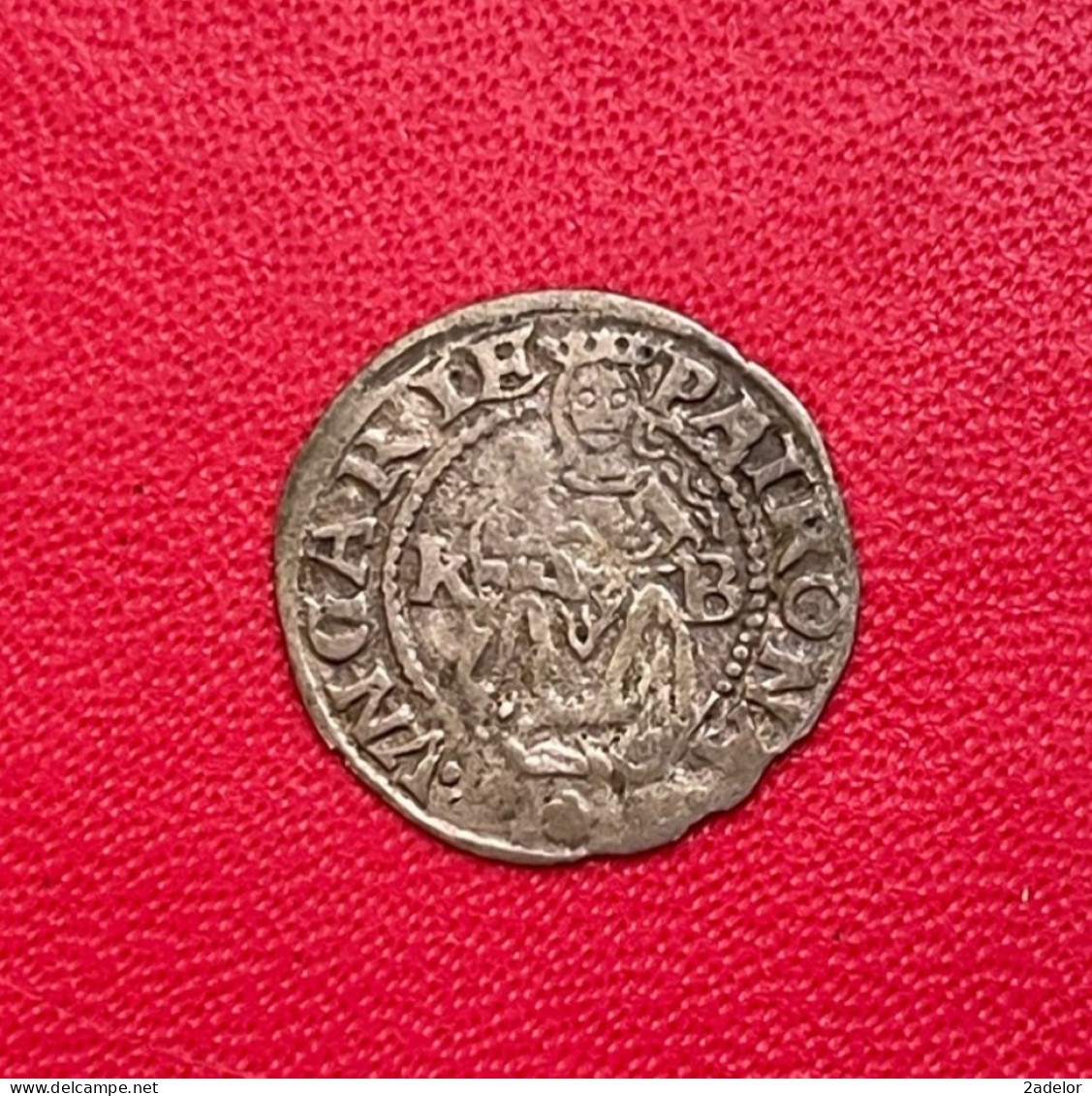 Hongrie. Beau Denier En Argent Ferdinand Ier 1537. Etat TTB - Hongrie