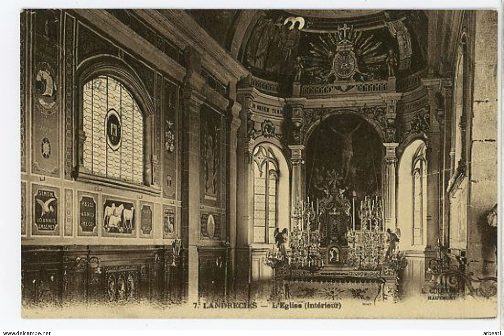 59 LANDRECIES ++ L'Eglise (intérieur) ++ - Landrecies