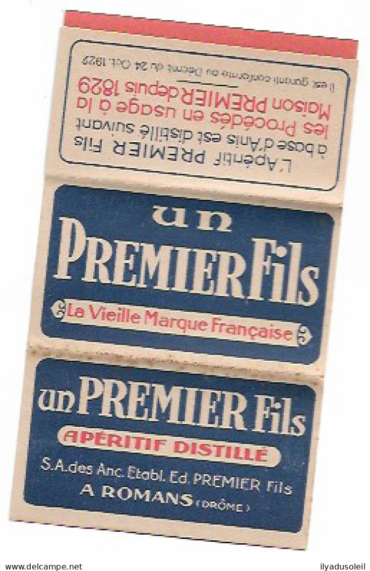 Papier A Cigarettes Un Premier Fils - Other & Unclassified