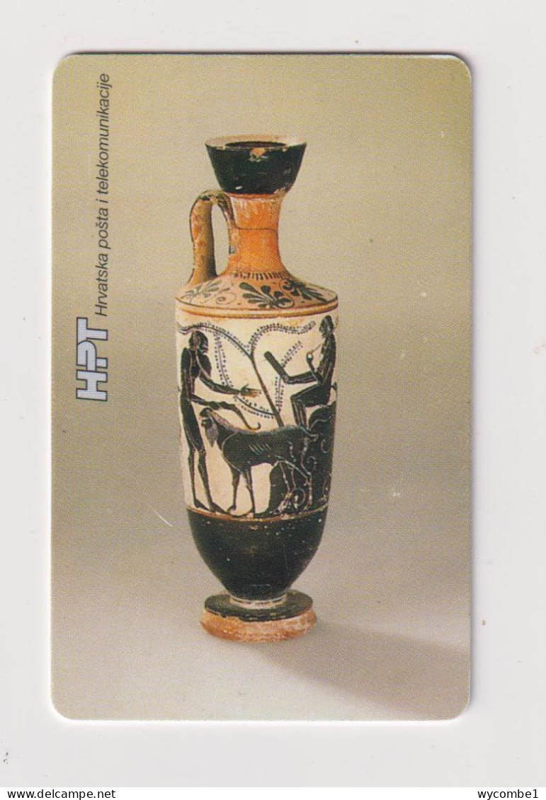 CROATIA -  Ancient Greek Pot Chip  Phonecard - Croazia