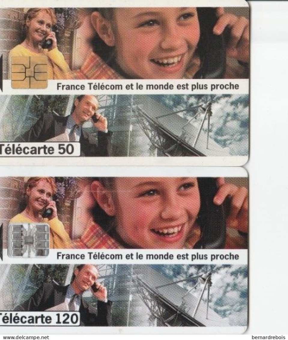A22 -F818 Et F819 - FRANCE TELECOM 50 Et 120 U Pour 1 Euro - Ohne Zuordnung
