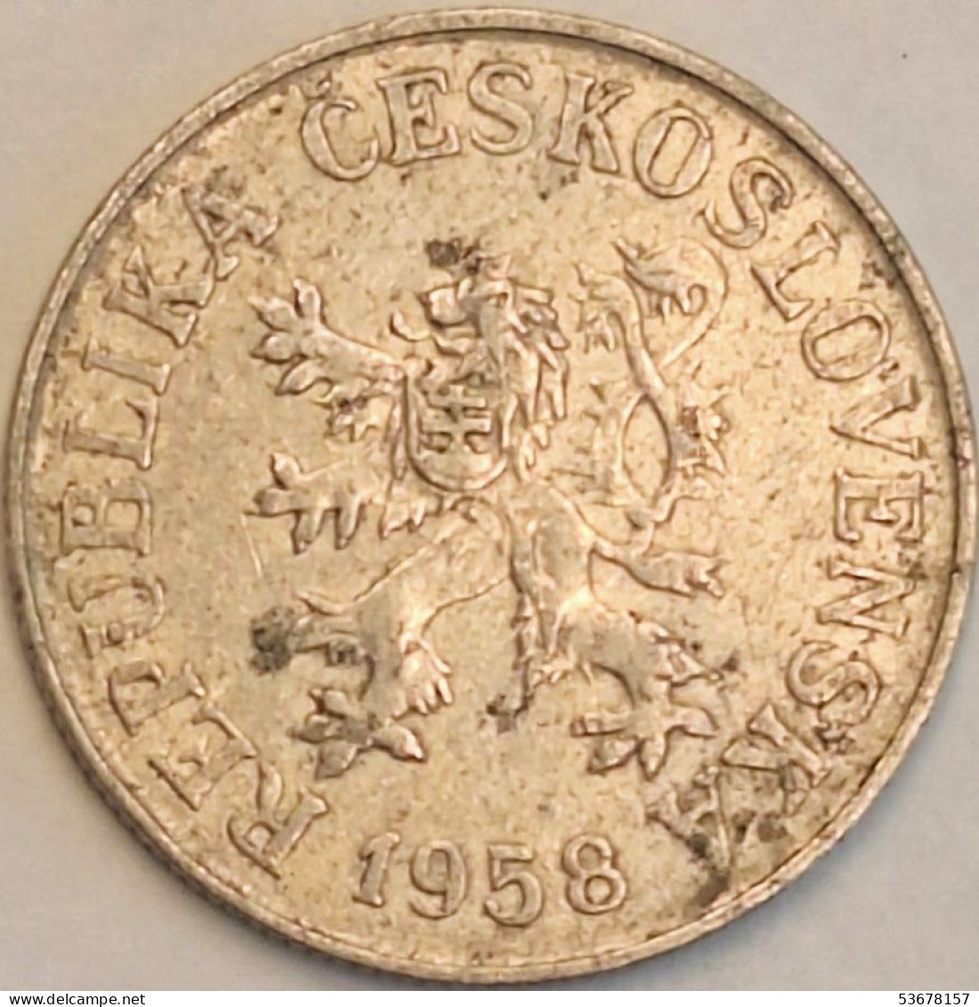 Czechoslovakia - 10 Haleru 1958, KM# 38 (#3685) - Tsjechoslowakije