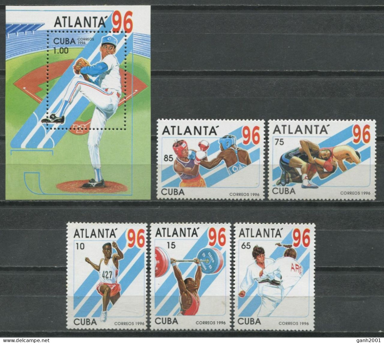 Cuba 1996 / Olympic Games Atlanta MNH Juegos Olímpicos Olympische Spiele / Cu9827  29-20 - Summer 1996: Atlanta