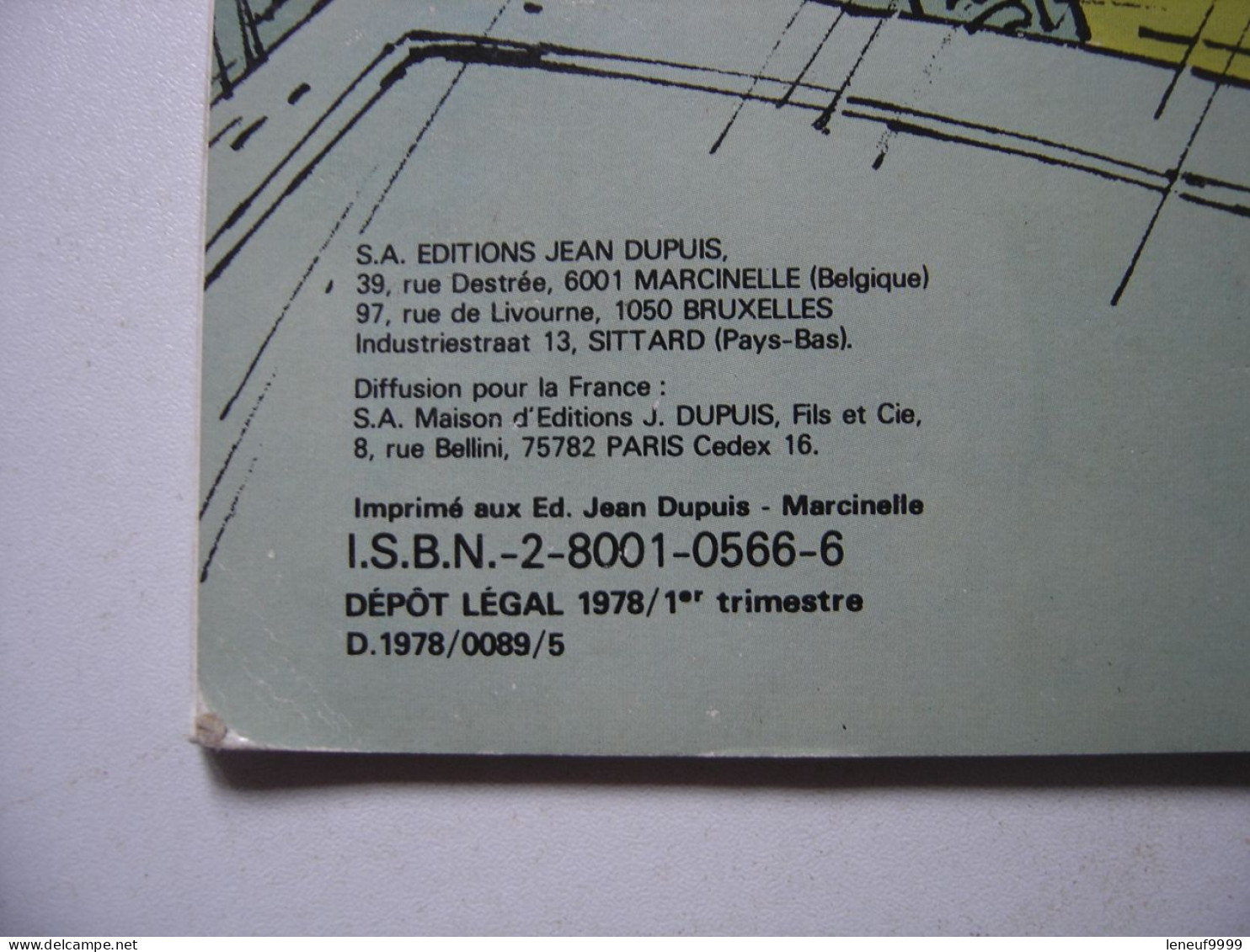 1978 Sammy NUITS BLANCHES POUR LES GORILLES 10 BERCK Et GAUVIN Dupuis - Sammy