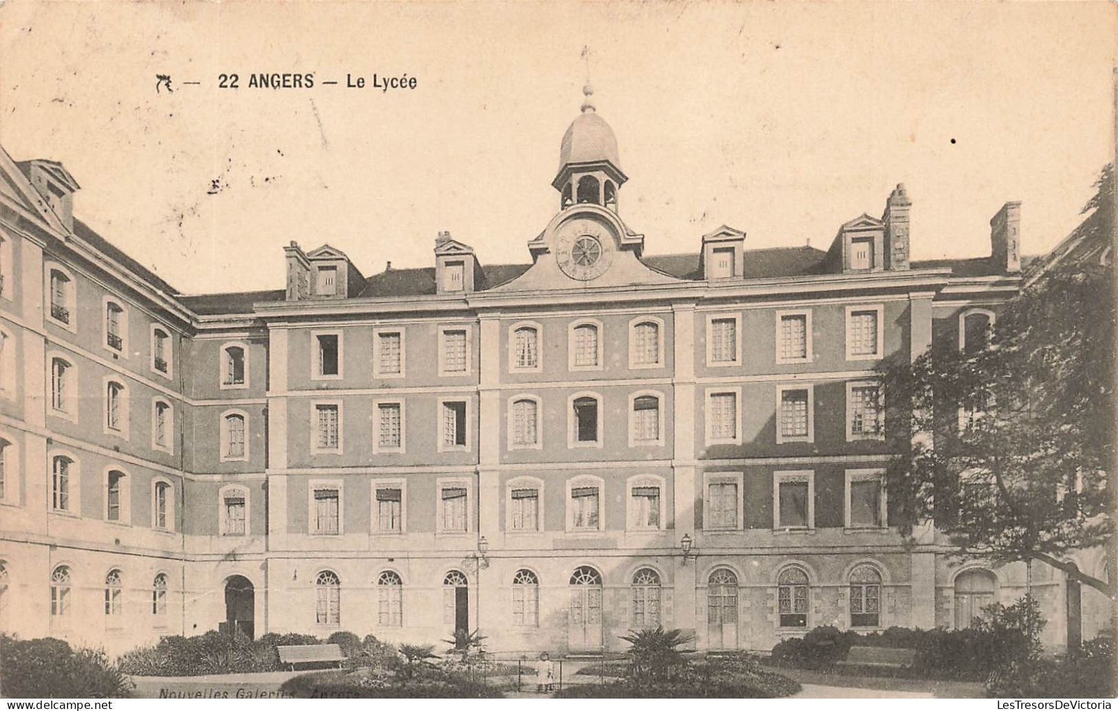 FRANCE - Angers - Le Lycée - Vue Générale Du Lycée - Vue De L'extérieur - Carte Postale Ancienne - Angers
