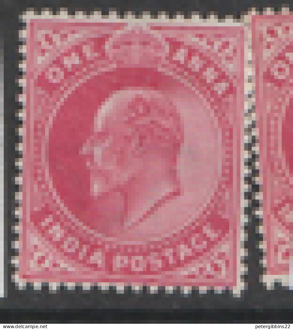India  1906  SG 150   1a Mounted Mint - 1902-11 Koning Edward VII
