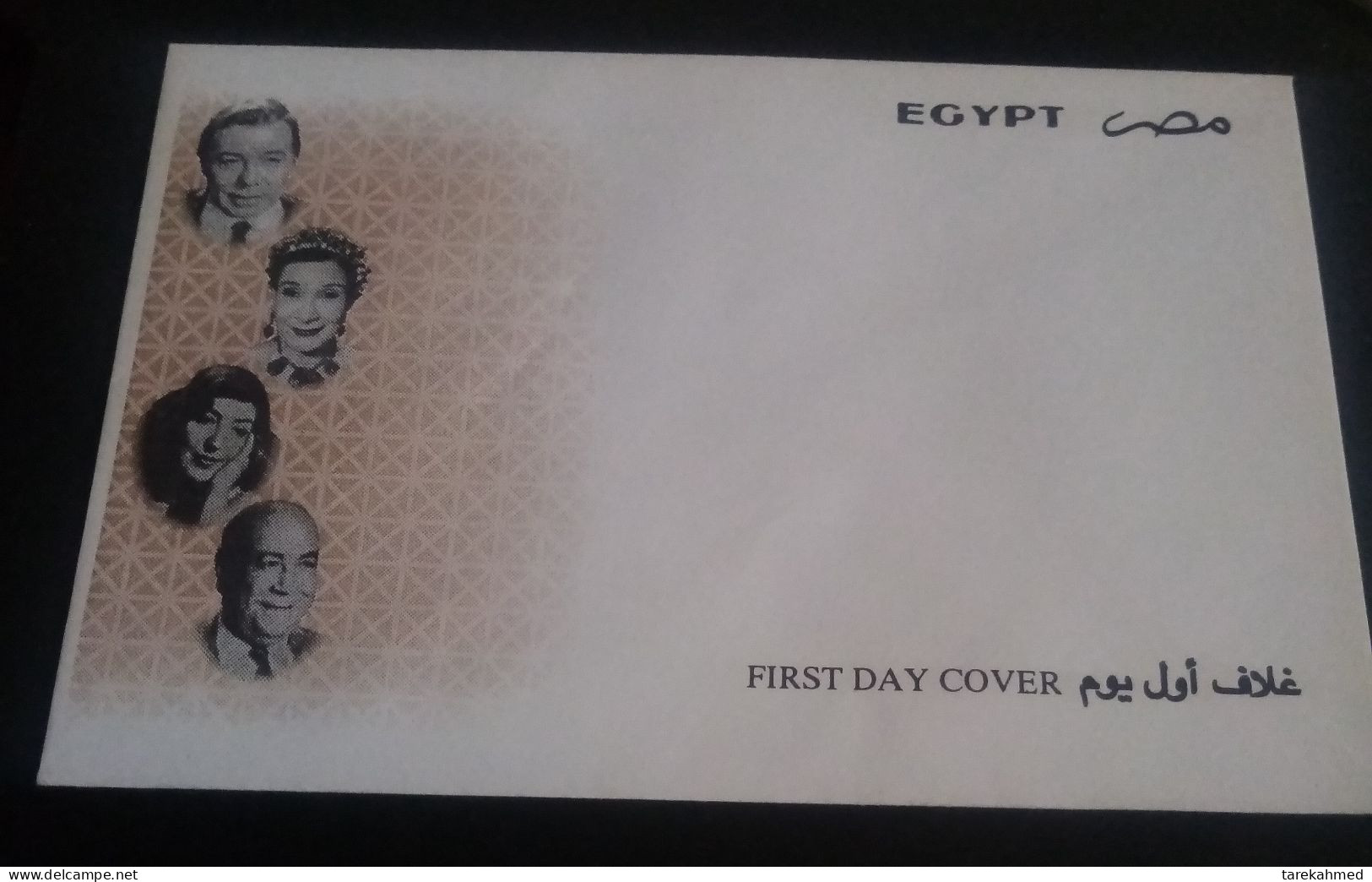 Egypt 2002 - Rare Unused FDC Of The ( Famous Egyptian's Actor & Actress )  MNH - Covers & Documents