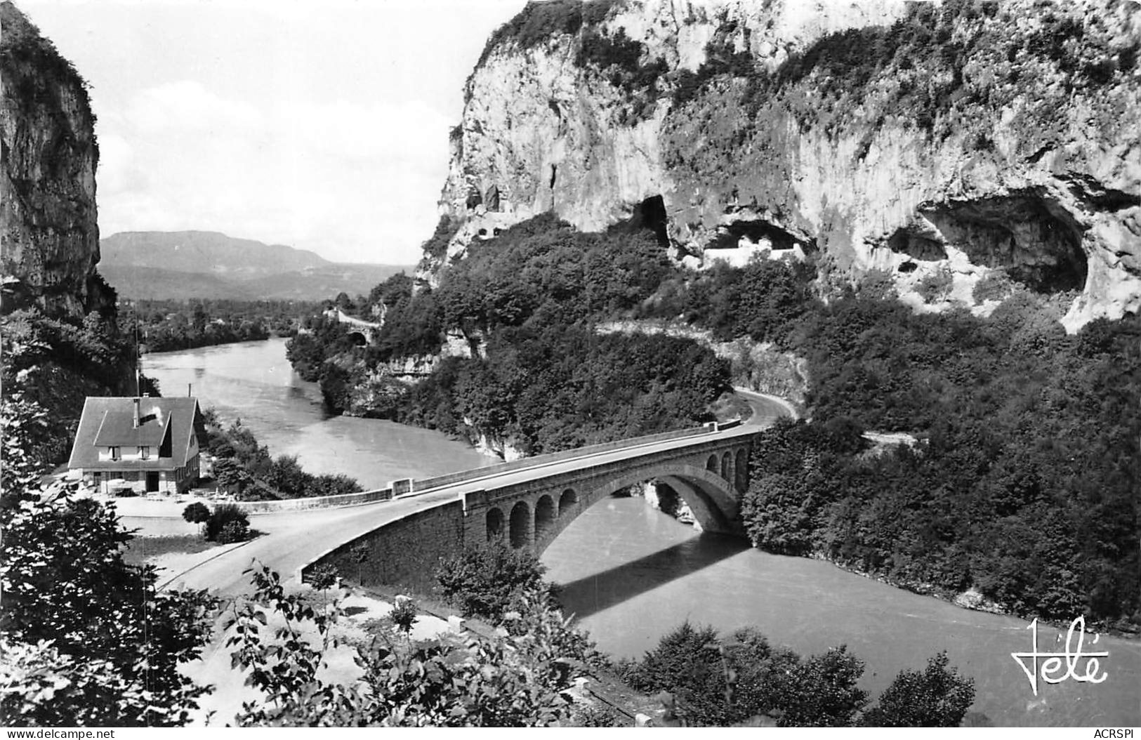 Pont De La Balme Pres Du Tunnel De La Dent Du Chat (scan Recto Verso ) Nono0067 - Yenne
