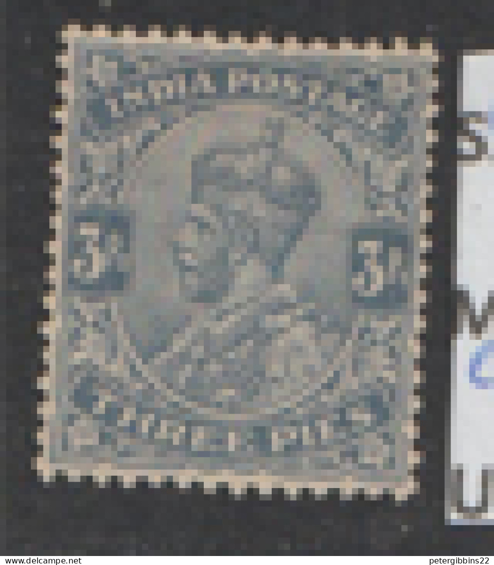 India  1911  SG 154   3p Grey  Fine Used - 1902-11 Roi Edouard VII