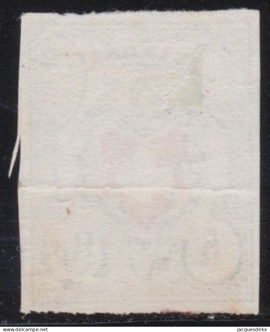 Suisse   .  Yvert  .    14  (2 Scans)   Pli Horizontal   .     O        .    Oblitéré - 1843-1852 Federal & Cantonal Stamps