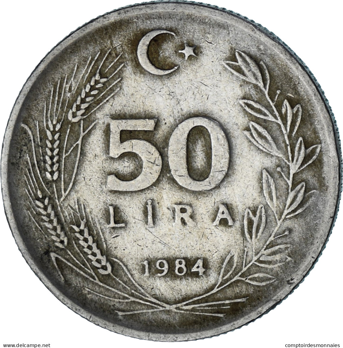 Turquie, 50 Lira, 1984 - Turchia