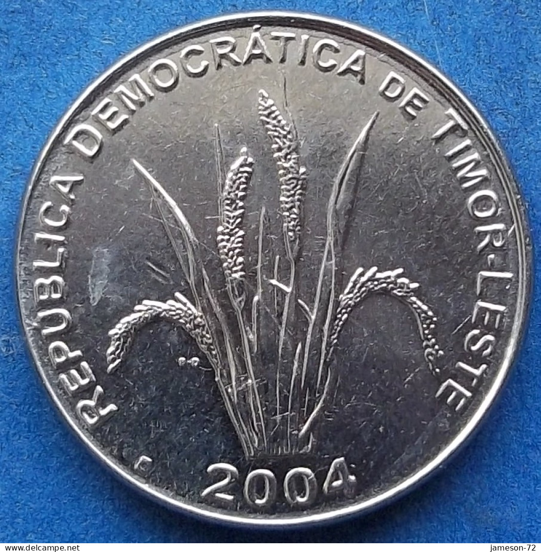 EAST TIMOR - 5 Centavos 2004 "Rice Plant" KM# 2 Democratic Republic Of Timor-Leste (2003) - Edelweiss Coins - Timor