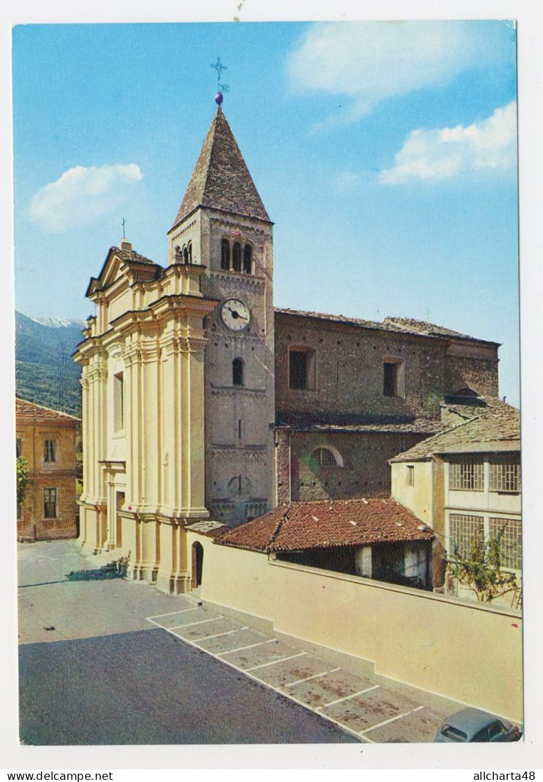 D6681] BUSSOLENO Torino CHIESA PARROCCHIALE - CAMPANILE ROMANICO Cartolina Non Viaggiata - Mehransichten, Panoramakarten