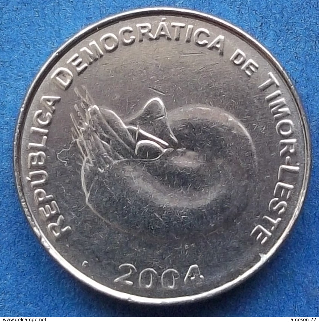 EAST TIMOR - 1 Centavo 2004 "Nautilus" KM# 1 Democratic Republic Of Timor-Leste (2003) - Edelweiss Coins - Timor