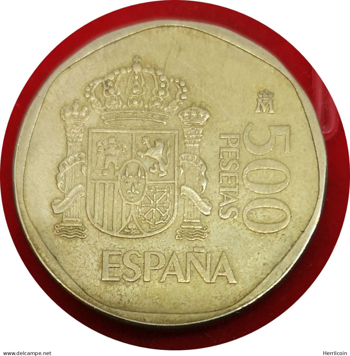 Monnaie Espagne - 1989 - 500 Pesetas Juan Carlos I - 500 Peseta