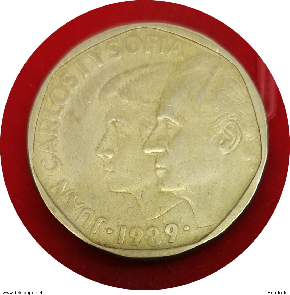 Monnaie Espagne - 1989 - 500 Pesetas Juan Carlos I - 500 Peseta