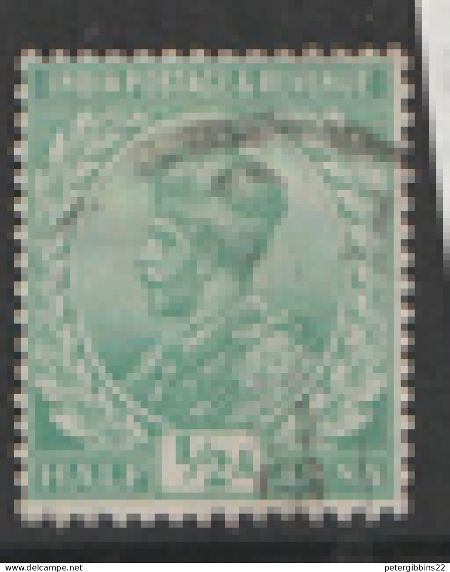 India  1911  SG 158    1/2a Bright Green  Fine Used - 1902-11 Roi Edouard VII