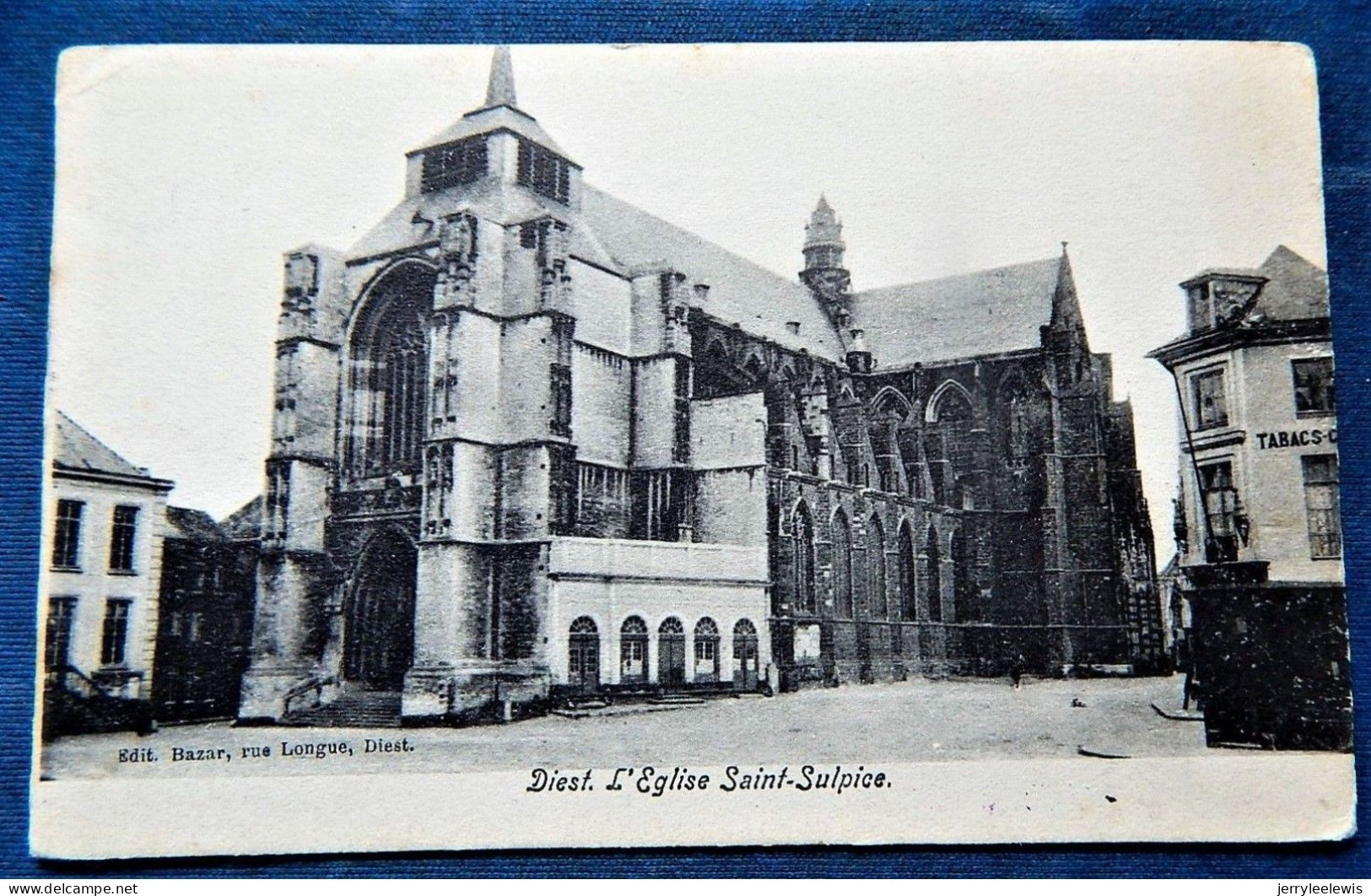 DIEST  - 2 POSTKAARTEN : " Hoek Der Nieuwstraat  - Coin De La Rue Neuve " -  Kerk - Eglise St Sulpice - Diest