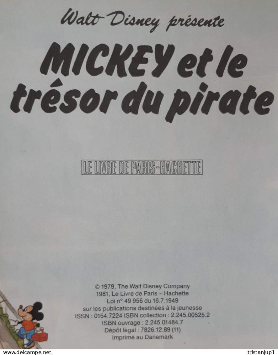 Lot 3 Livres Walt Disney Mickey Club Du Livre - Paquete De Libros