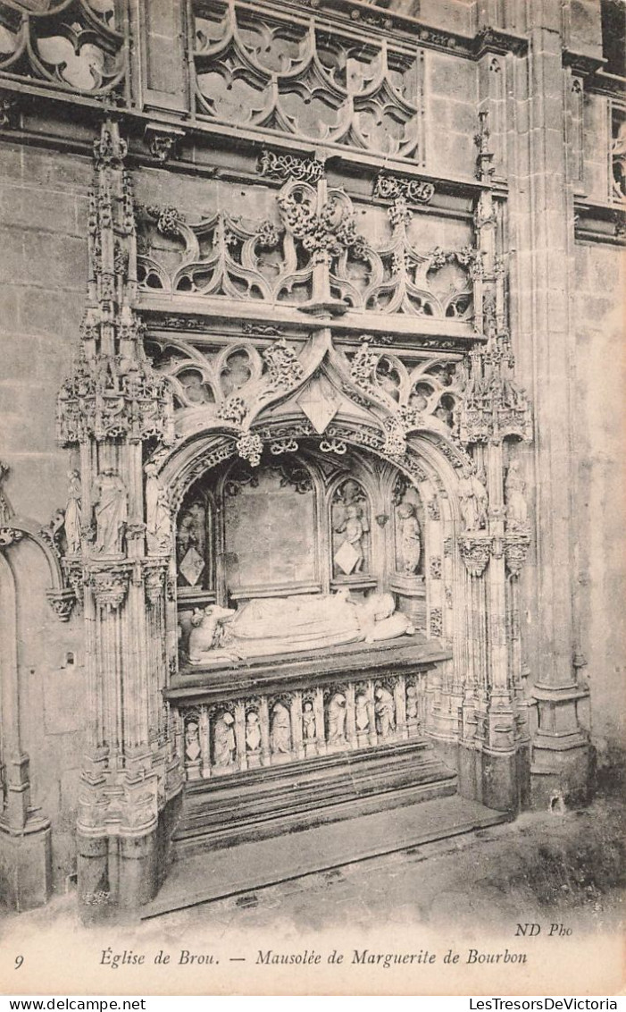 FRANCE - Eglise De Brou - Mausolée De Marguerite De Bourbon - Vue Générale D'une Mausolée - Carte Postale Ancienne - Brou - Kerk