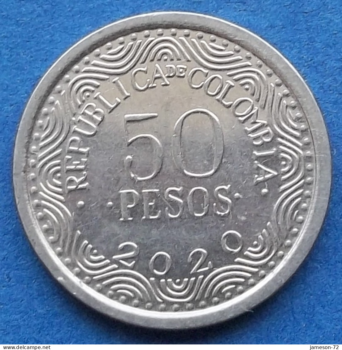 COLOMBIA - 50 Pesos 2020 "Spectacled Bear" KM# 295 Republic - Edelweiss Coins - Kolumbien