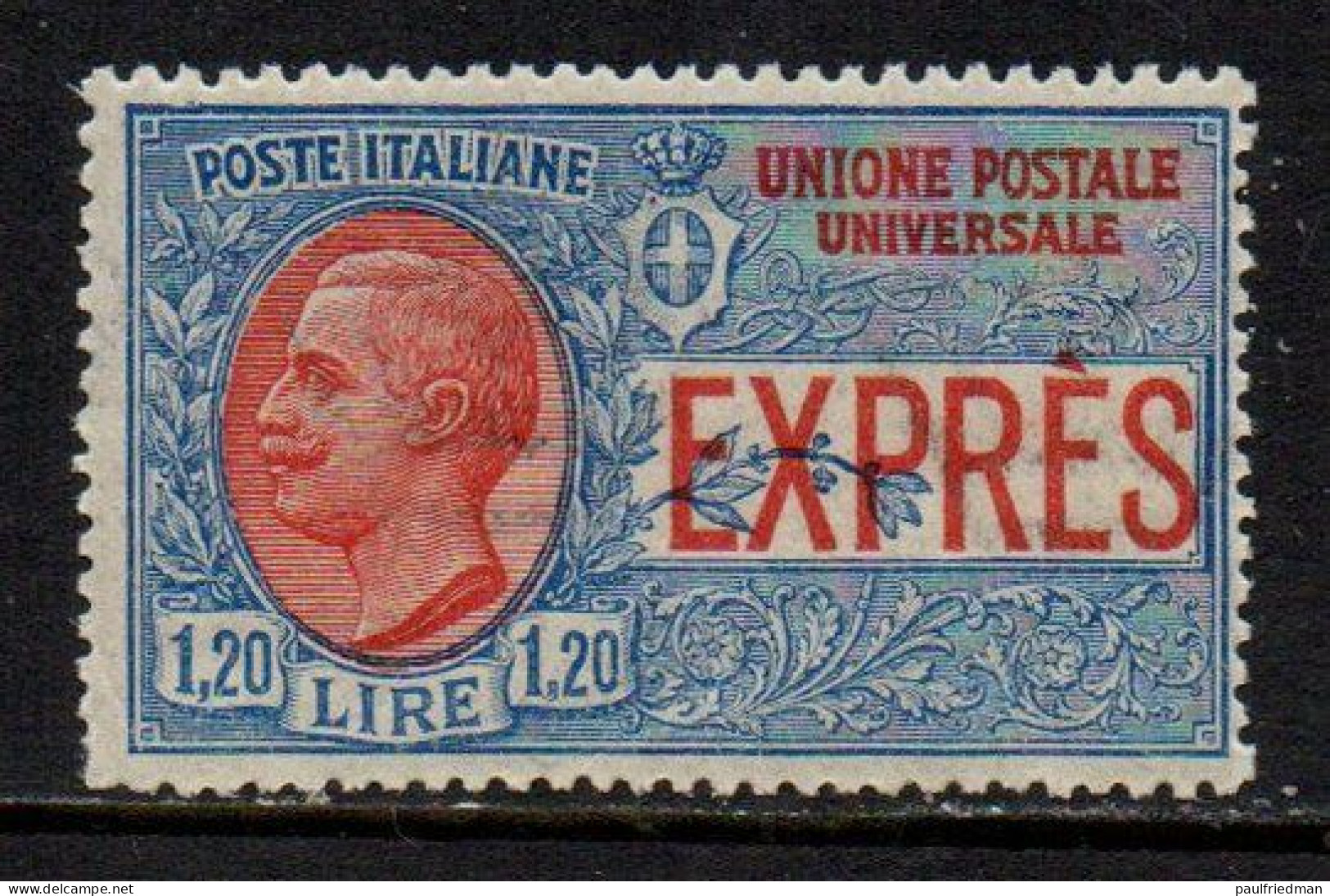 Regno 1922 - Espresso 1,20 Non Emesso - Gomma Integra - MNH** - Discreta Centratura - Express Mail