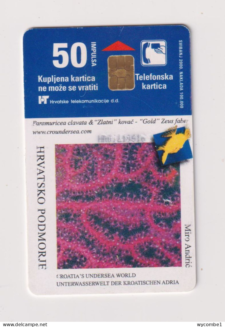 CROATIA -  Sea Life Chip  Phonecard - Kroatien