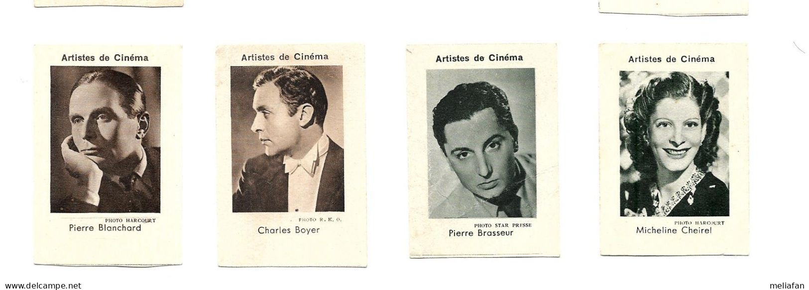 KB441 - IMAGES MILLIAT - PIERRE BLANCHARD / CHARLES BOYER / PIERRE BRASSEUR / MICHELINE CHEIREL - Fotos