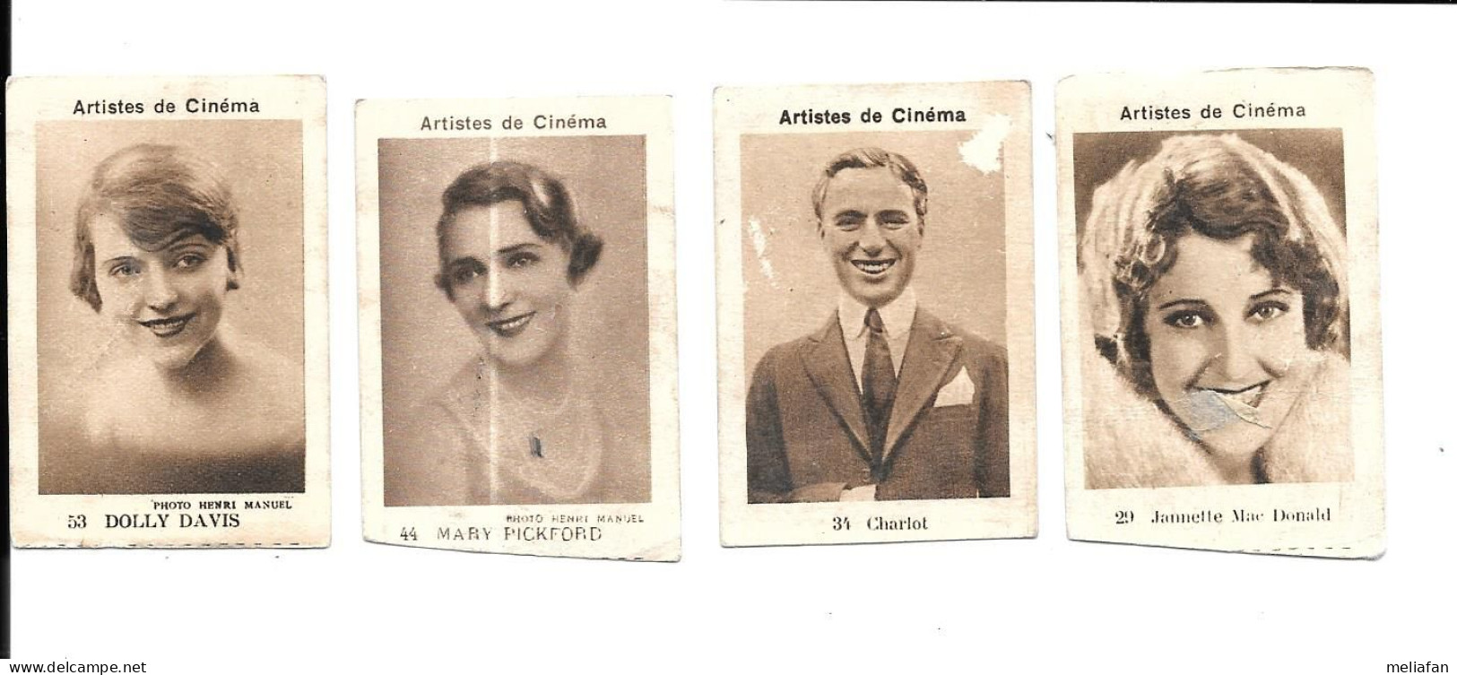 AT46 - IMAGES PATES MILLIAT - CHARLIE CHAPLIN CHARLOT - DOLLY DAVIS - MARY PICKFORD - JANNETTE MAC DONALD - Fotos