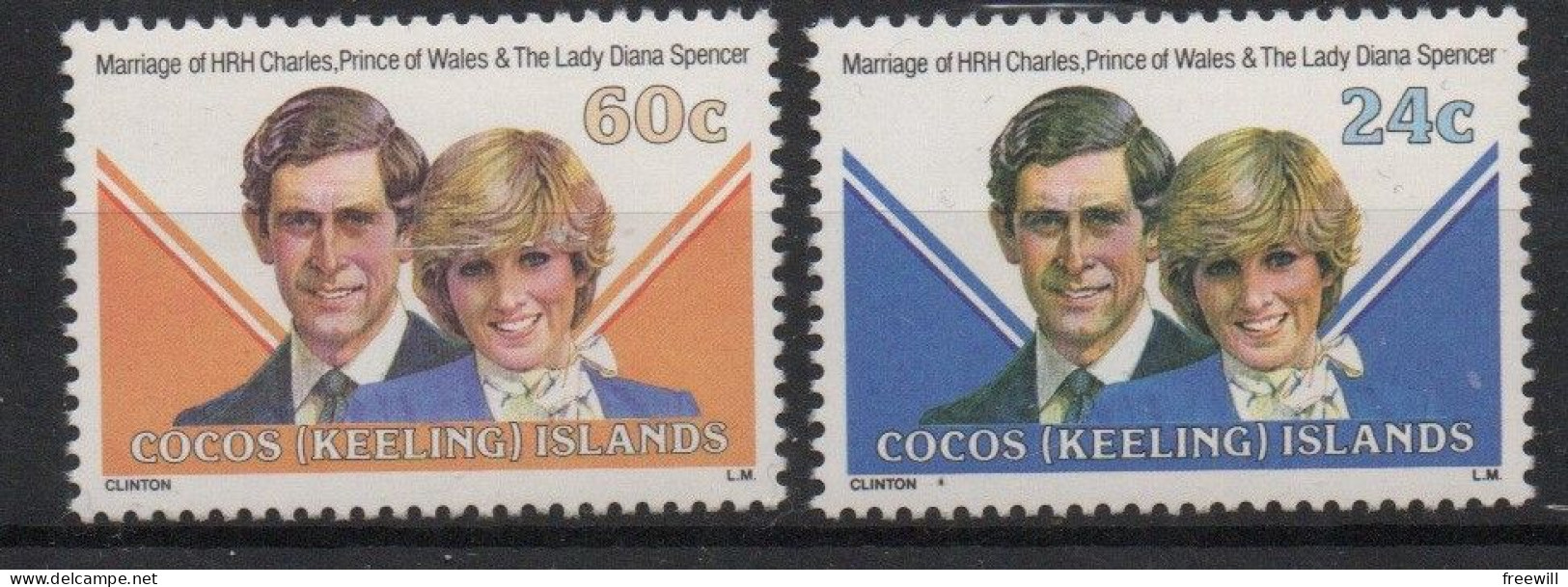 Mariage Princier 1981 XXX - Cocos (Keeling) Islands