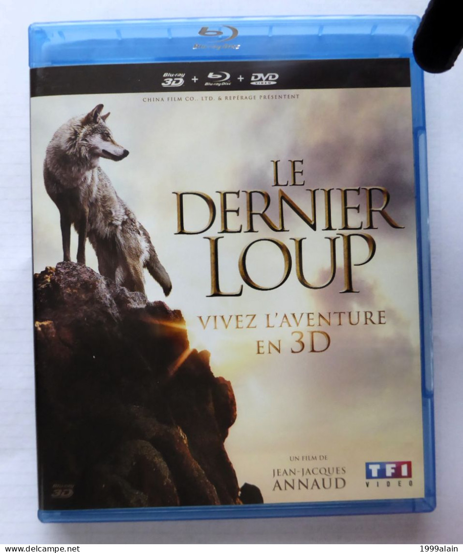 LE DERNIER LOUP De J.J. ANNAUD - BLU RAY 3D Et 2D + DVD - Otros