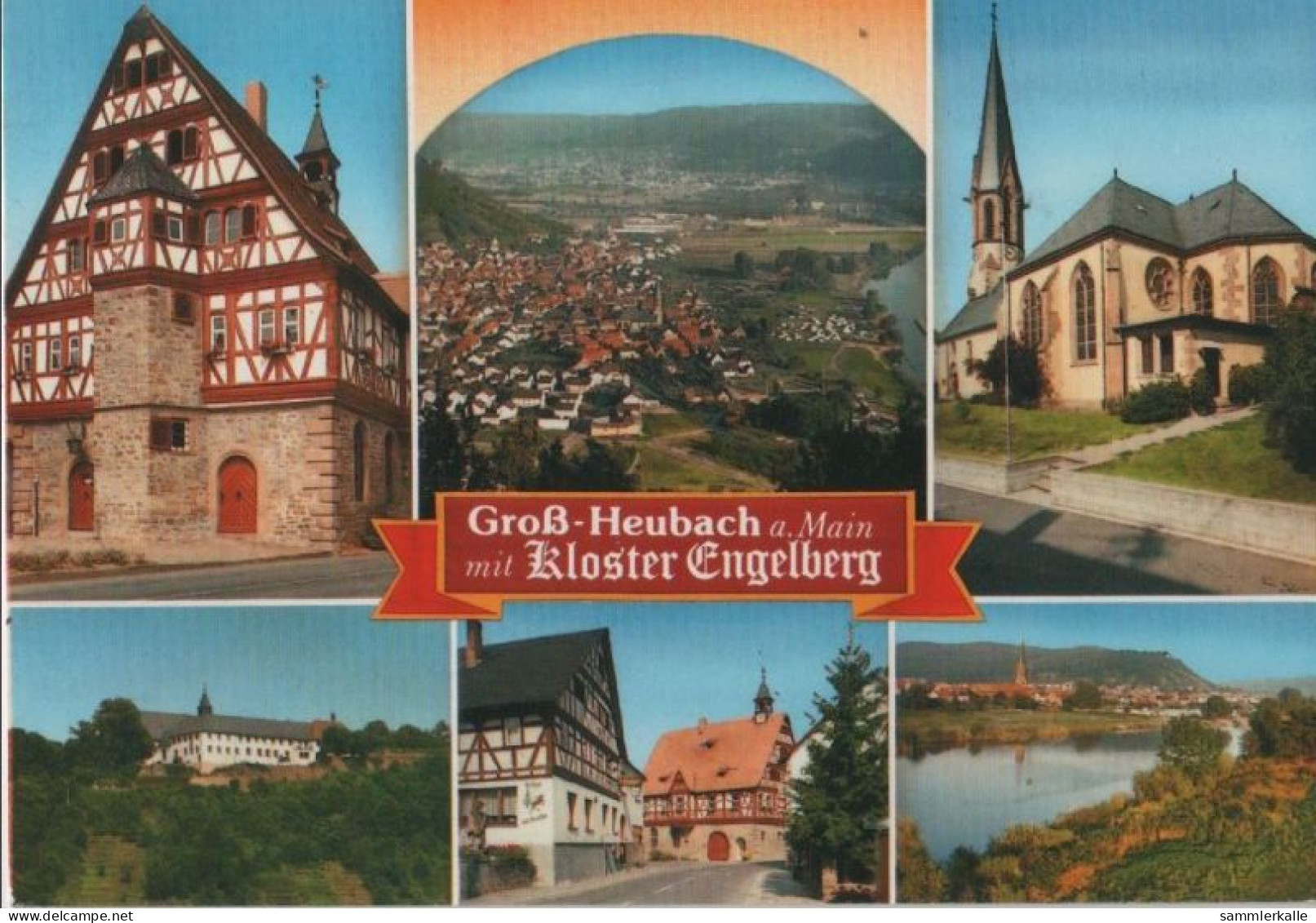 100748 - Grossheubach - Mit Kloster Engelberg - 1997 - Miltenberg A. Main