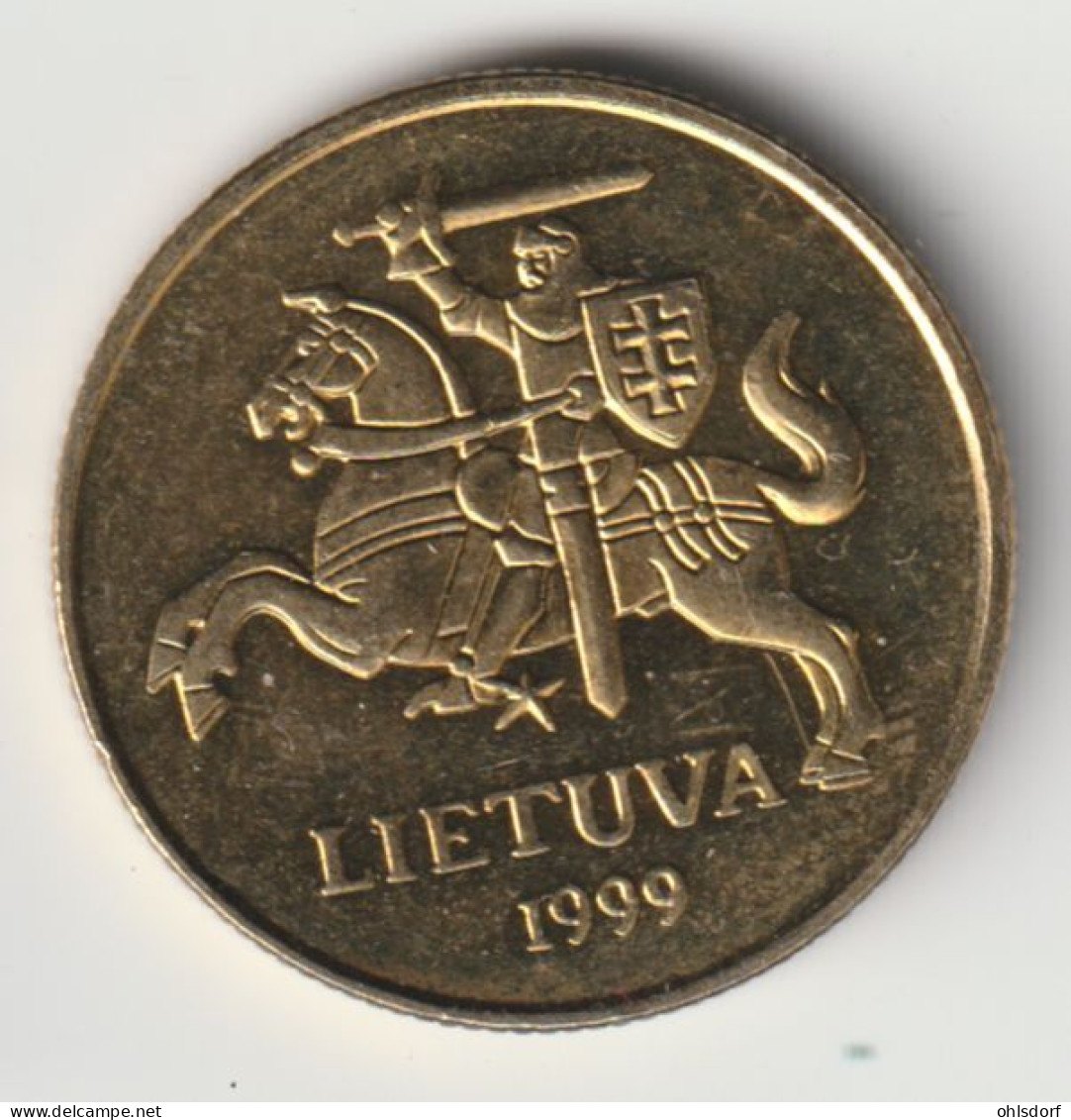 LIETUVA 1999: 50 Sentu, KM 106 - Litouwen