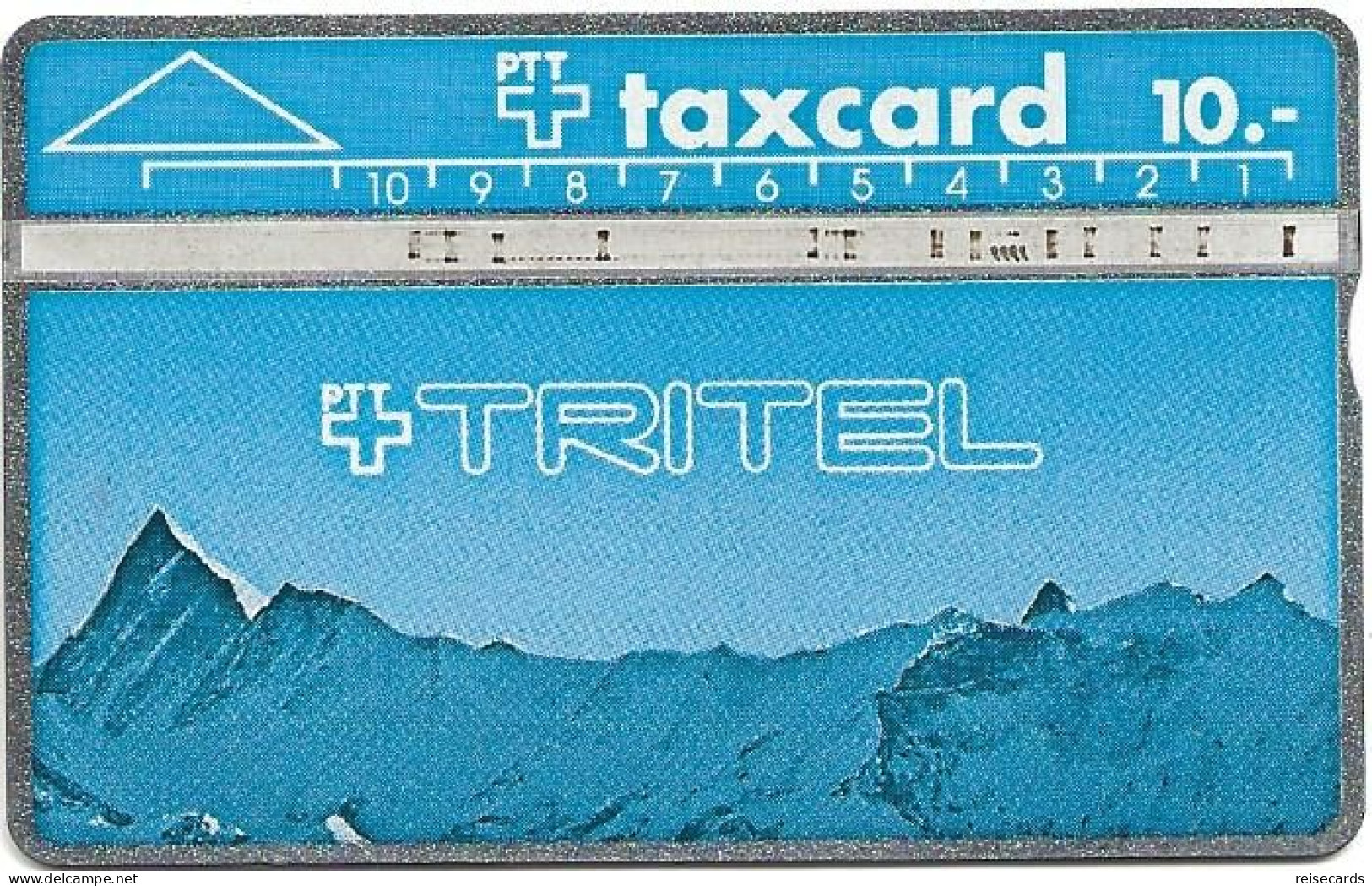 Switzerland: PTT P10A 012D Tritel - Suiza