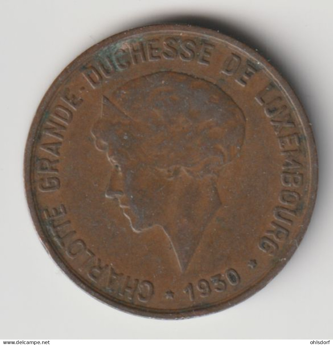 LUXEMBOURG 1930: 10 Centimes, KM 41 - Luxembourg