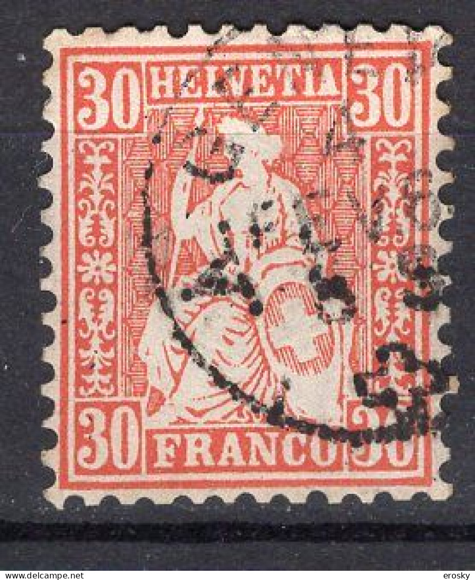 T1647 - SUISSE SWITZERLAND Yv N°38 - Used Stamps