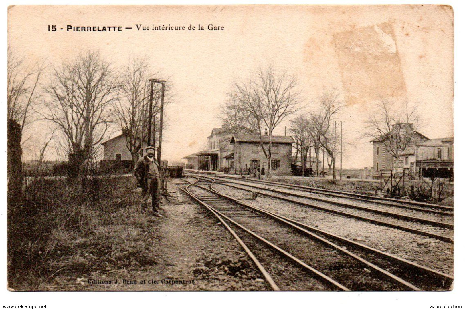 Vue Intérieure De La Gare - Pierrelatte