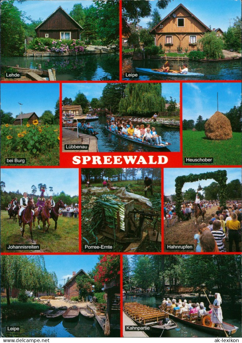 Lehde (Spreewald)-Lübbenau (Spreewald)  MB Lehde, Lübbenau, Johannisreiten 1994 - Luebbenau
