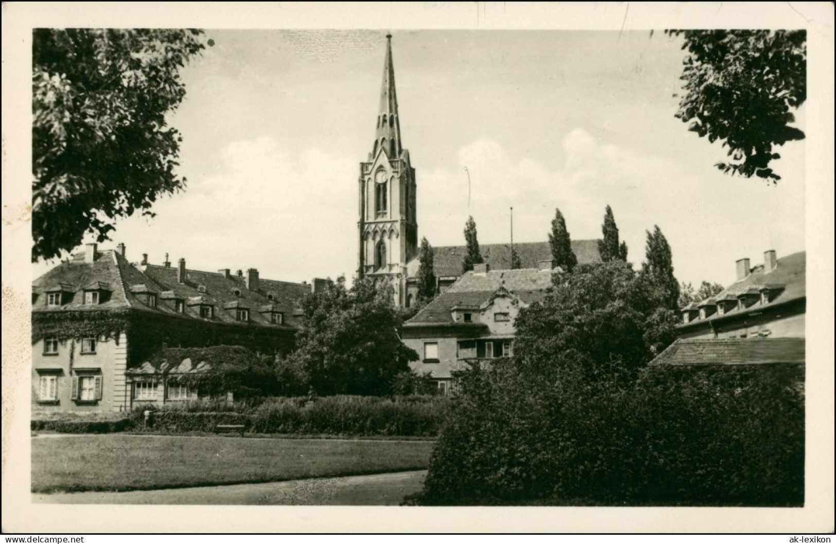 Ansichtskarte Frankfurt (Oder) Gertraudenkirche 1953 - Frankfurt A. D. Oder