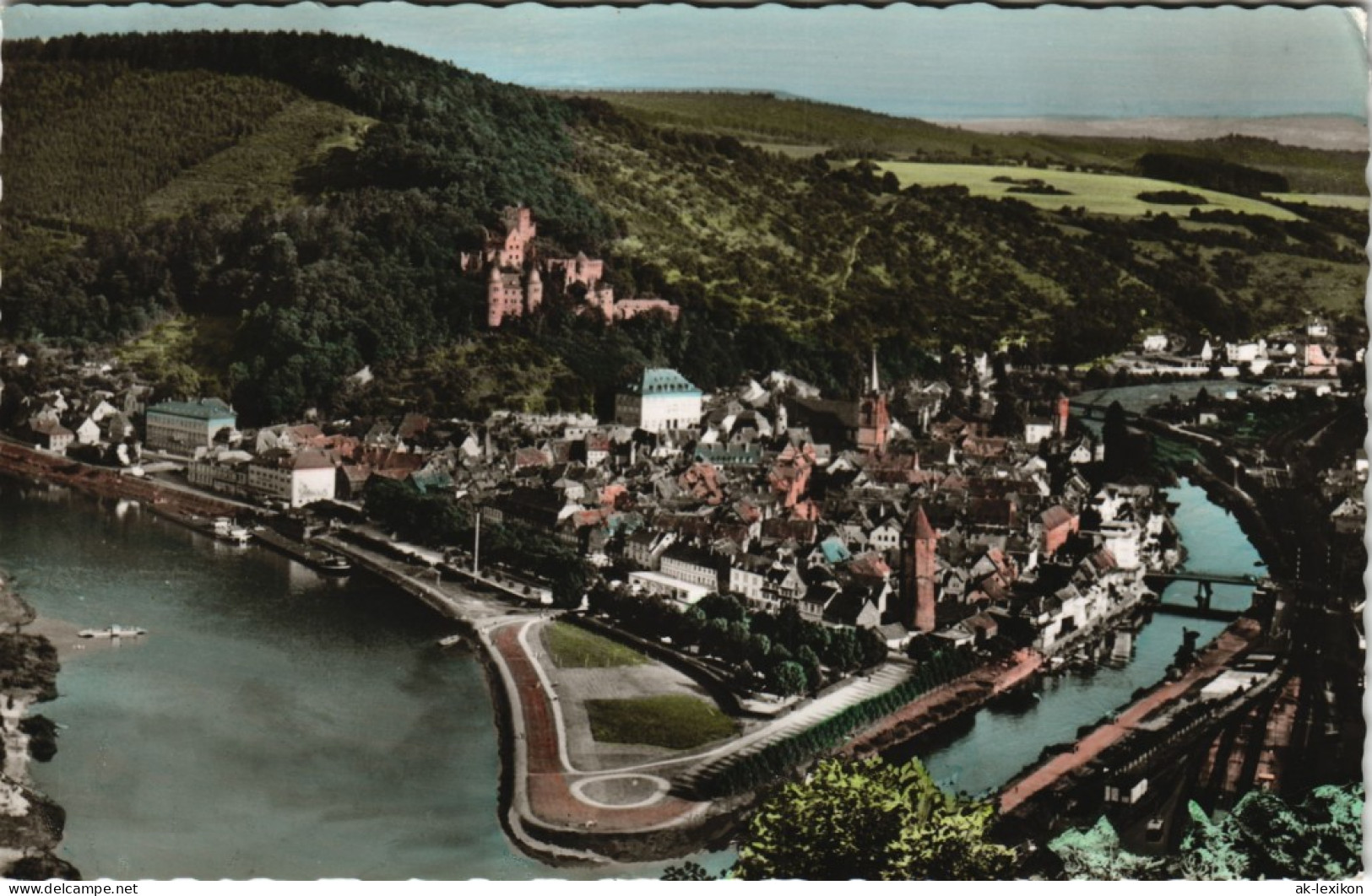 Ansichtskarte Wertheim Total 1958 - Wertheim