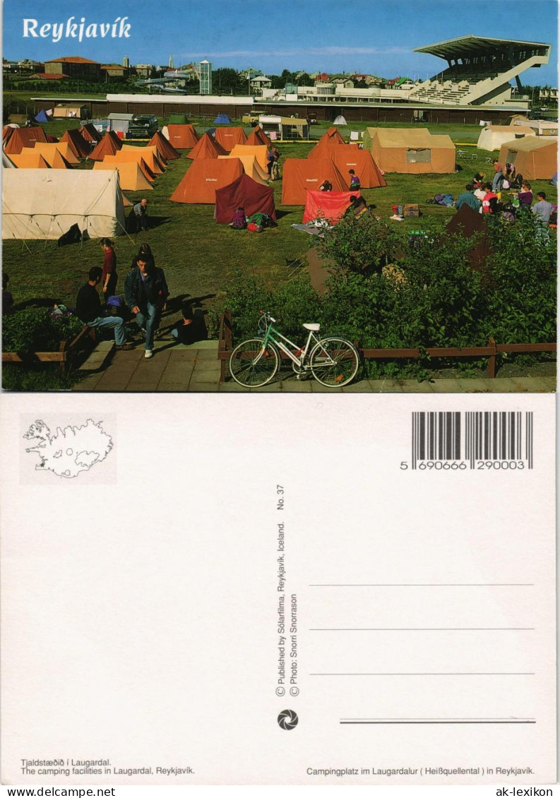 Reykjavík Camping Facilities Laugardal, Reykjavík, Iceland 2000 - Islande